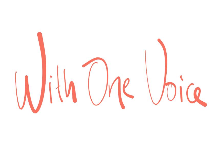 With One Voice