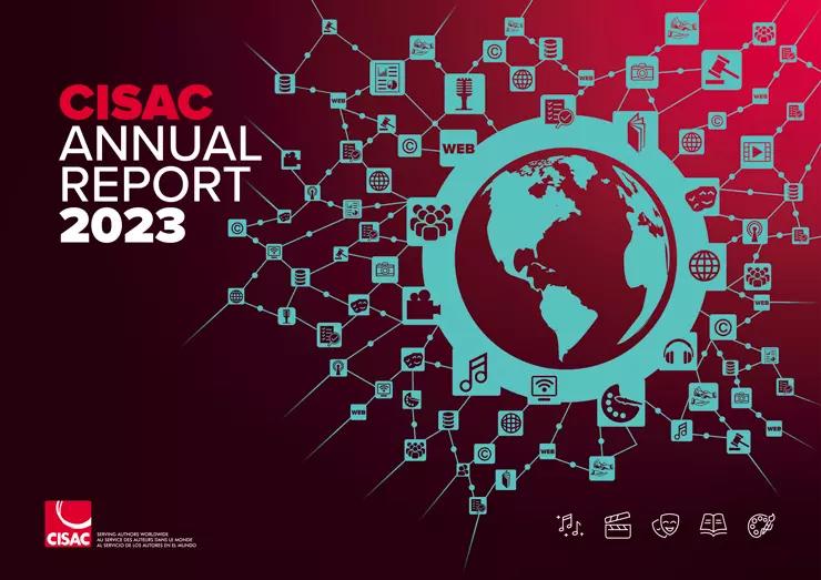CISAC 2023 Annual Report Cover