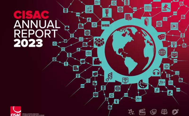 CISAC 2023 Annual Report Cover